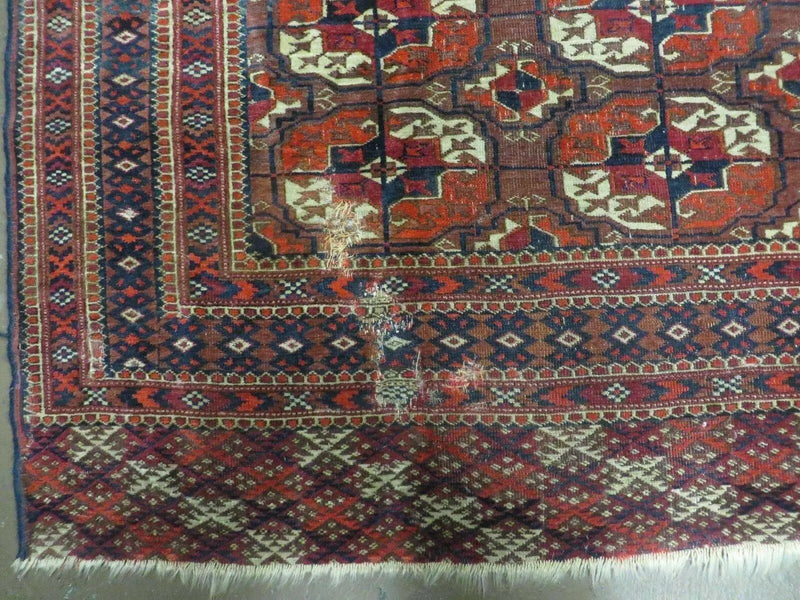 6' X 10' Antique Handmade Bokhara Turkoman Yamud Wool Rug Carpet NICE # 61 by Jewel Rugs