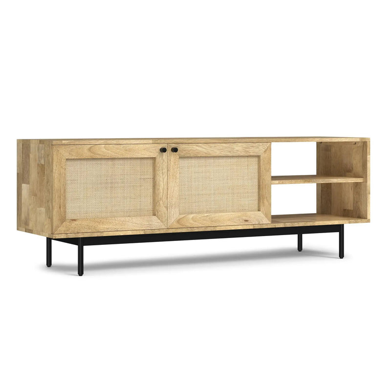 Reeves - TV Media Stand - Natural by HouseOfZazla