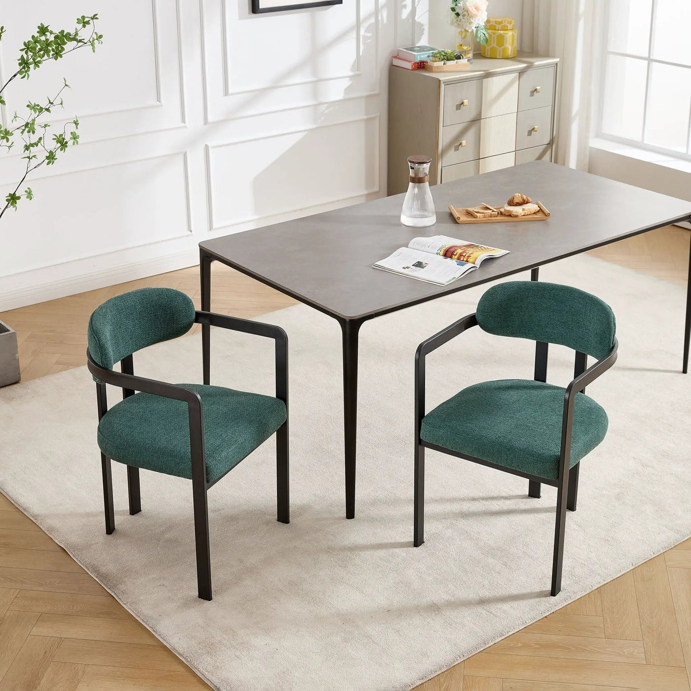 Dining Arm Chairs (Set of 2) by Unique Piece Furniture