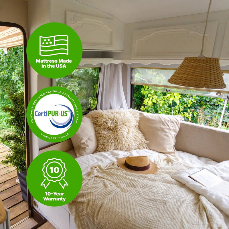 GhostBed All Foam RV Mattress Profile by HouseOfZazla