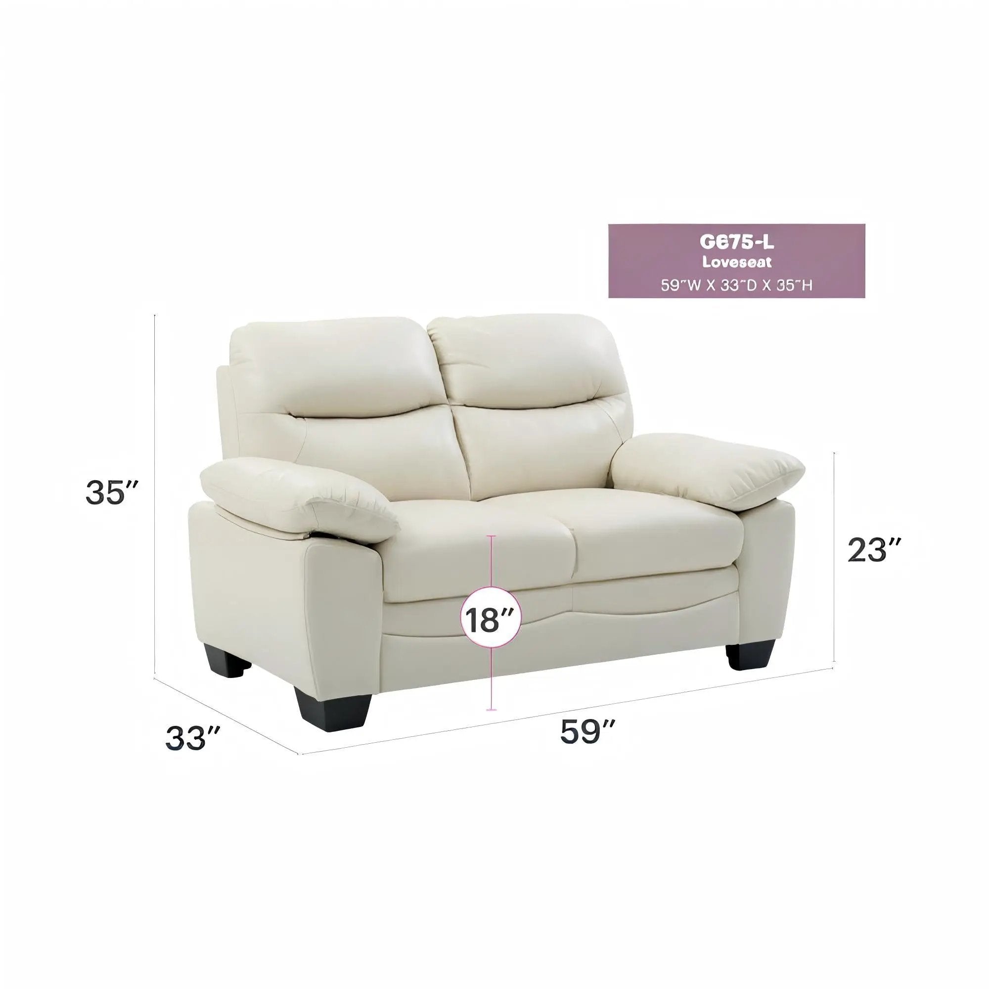 Marta - Loveseat by HouseOfZazla