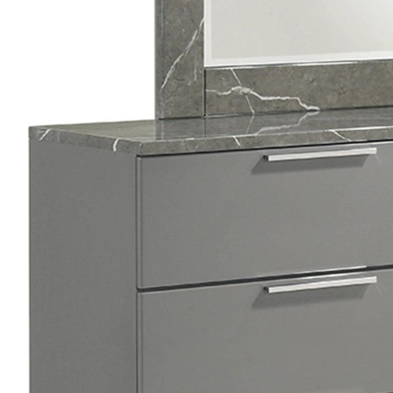 Elara - Dresser - Gray by HouseOfZazla