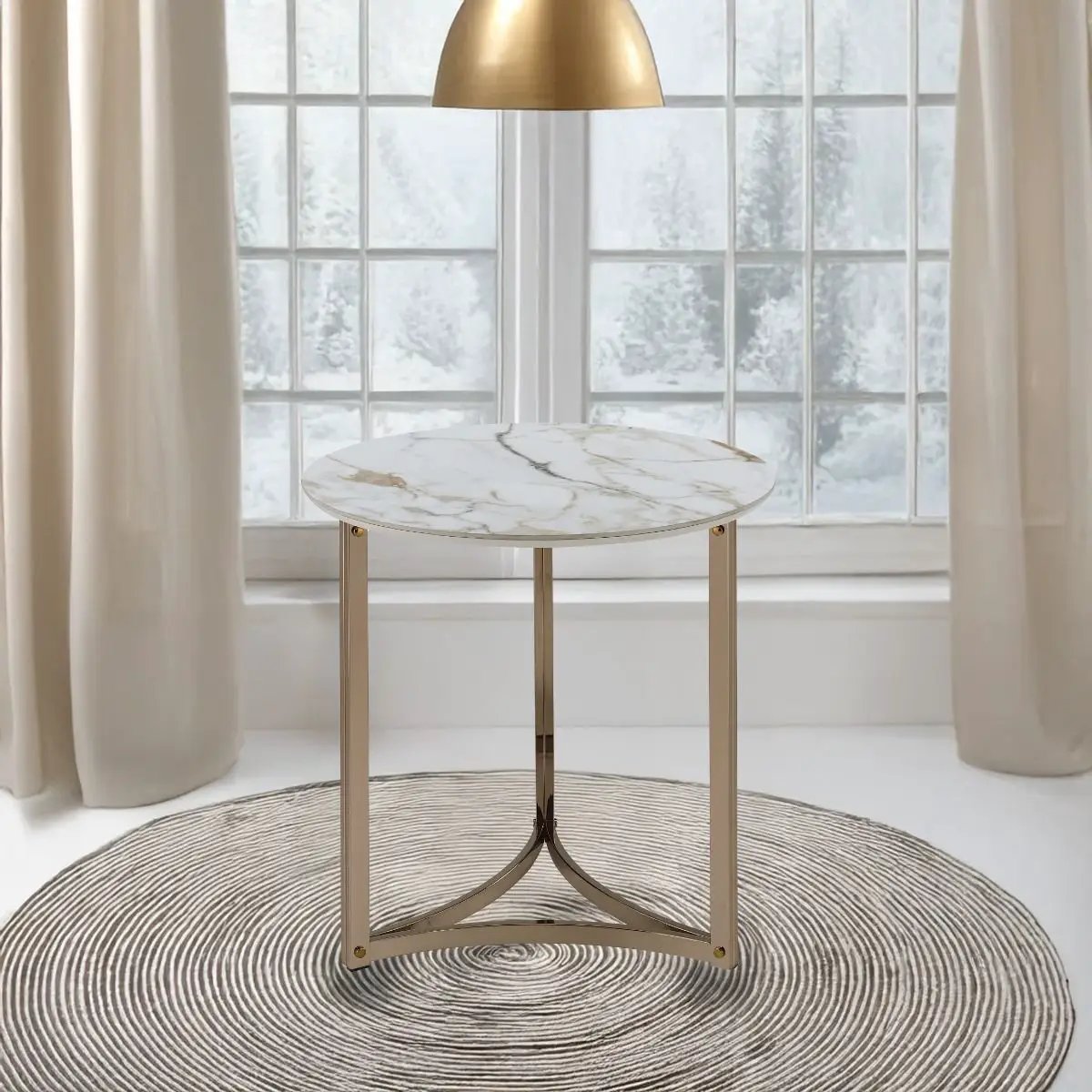 Zaidee - Round Table by Unique Piece Furniture