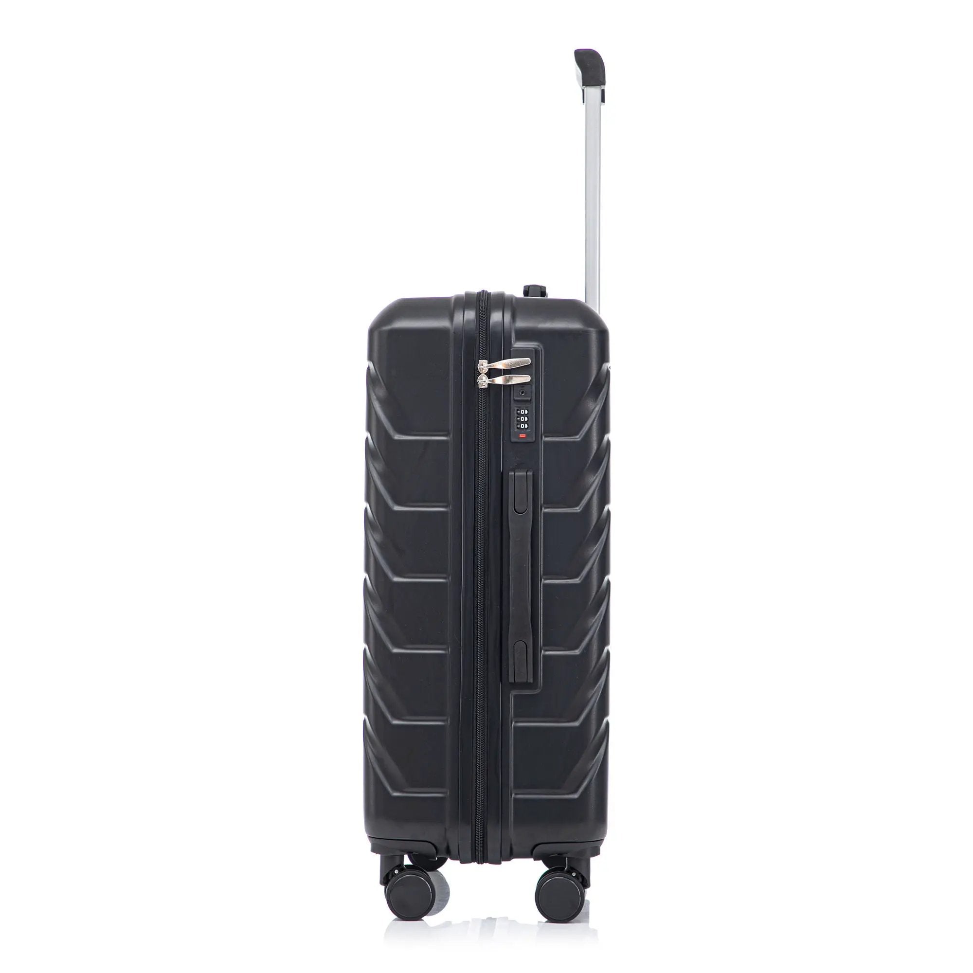 3 Pieces Set 20" / 24" / 28" Spinner Wheel Luggage With Combination Lock by HouseOfZazla