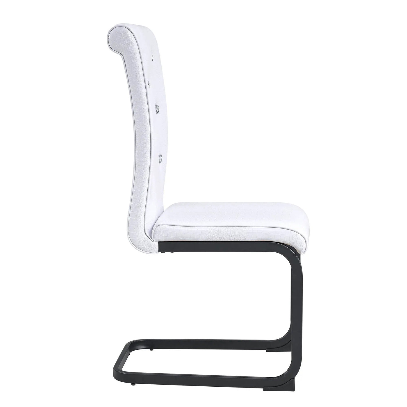 Alligator Skin Upholstered Dining Chairs by HouseOfZazla