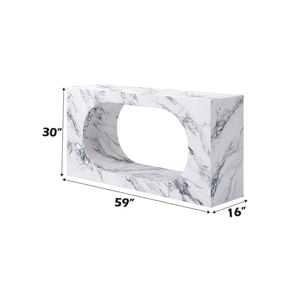 Fritzy - 59" Console Table - Engineered Stone by Unique Piece Furniture