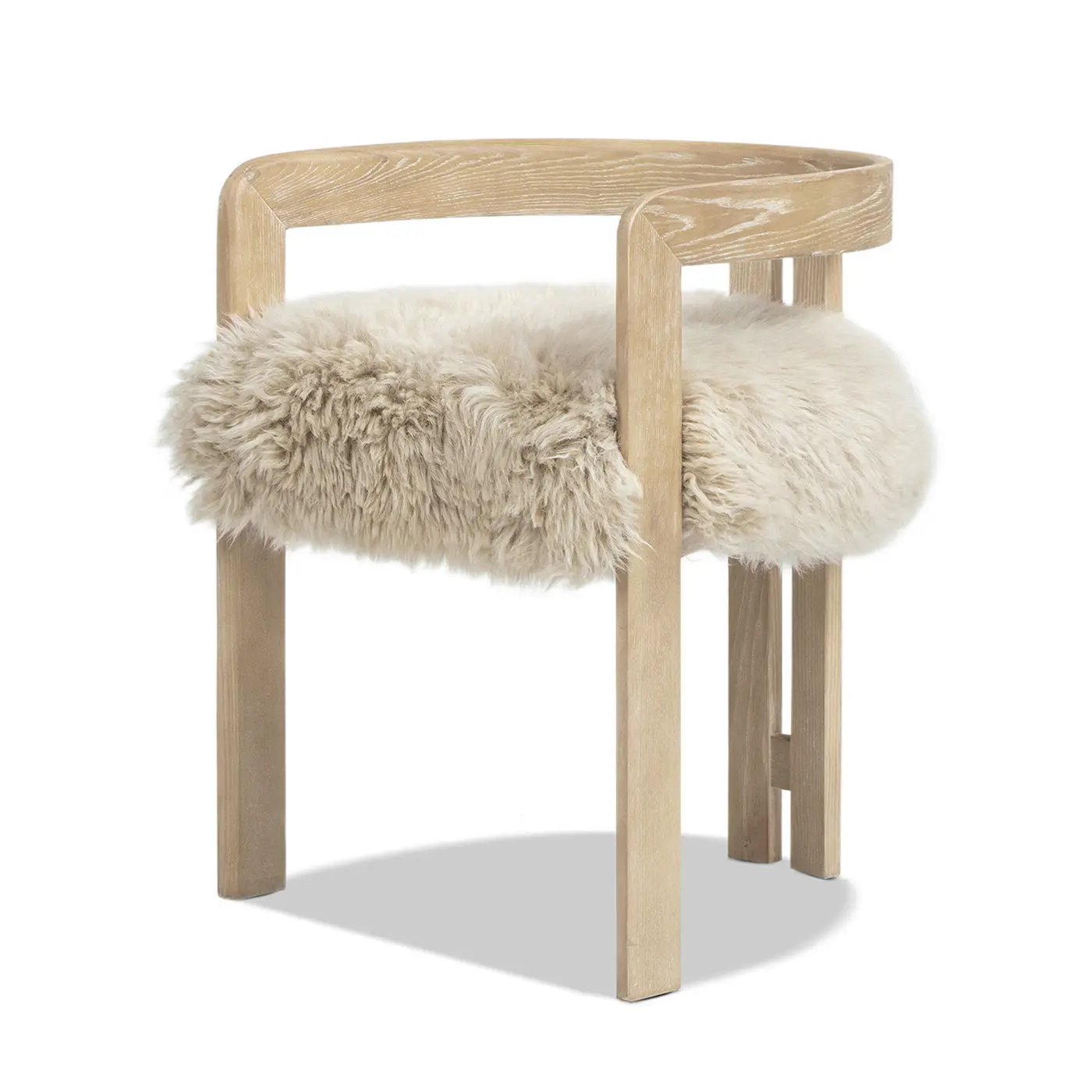Millwick - Low Back Dining Chair - Natural Blonde by Unique Piece Furniture