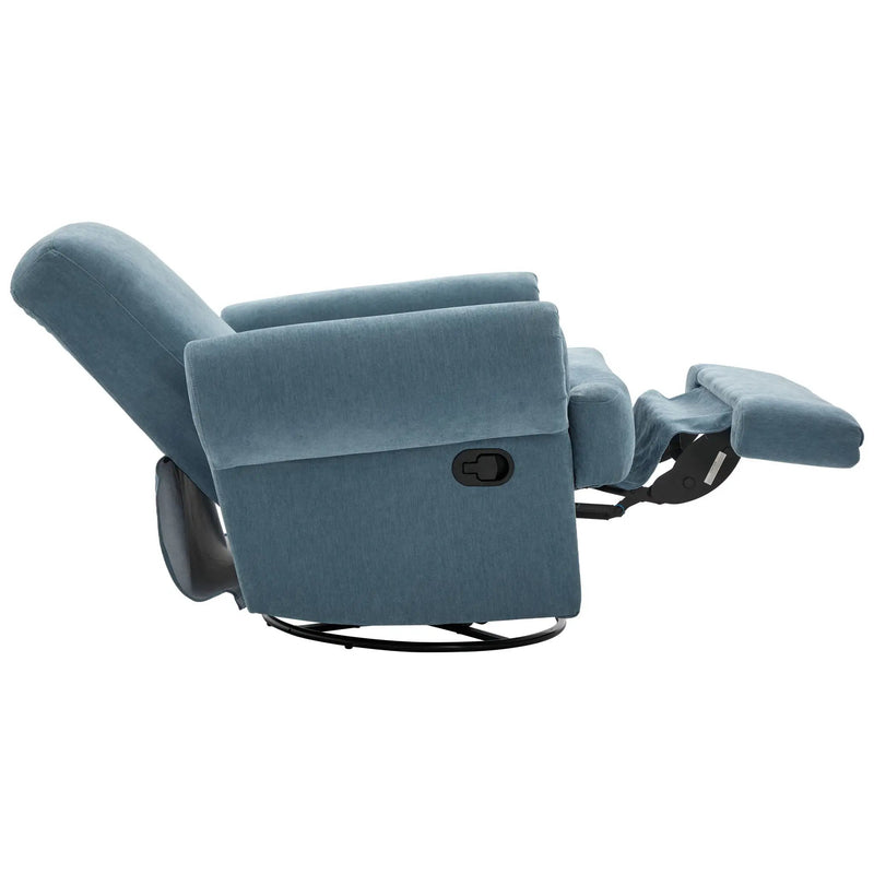 Manual Swivel Recliner Rocker Chair With Adjustable Backrest by HouseOfZazla