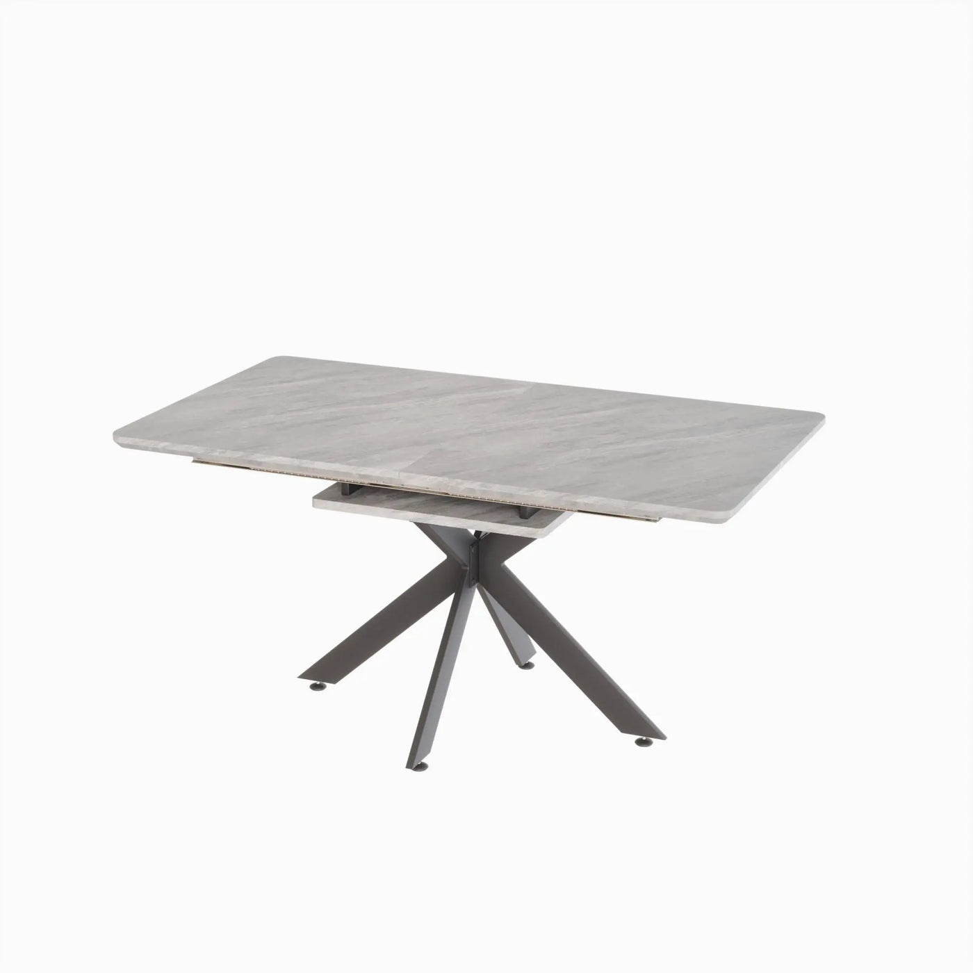 Modern Mid-Century Dining Table Set With Extendable Design by HouseOfZazla