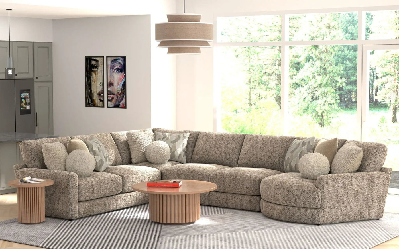 Turner - Sectional by Unique Piece Furniture