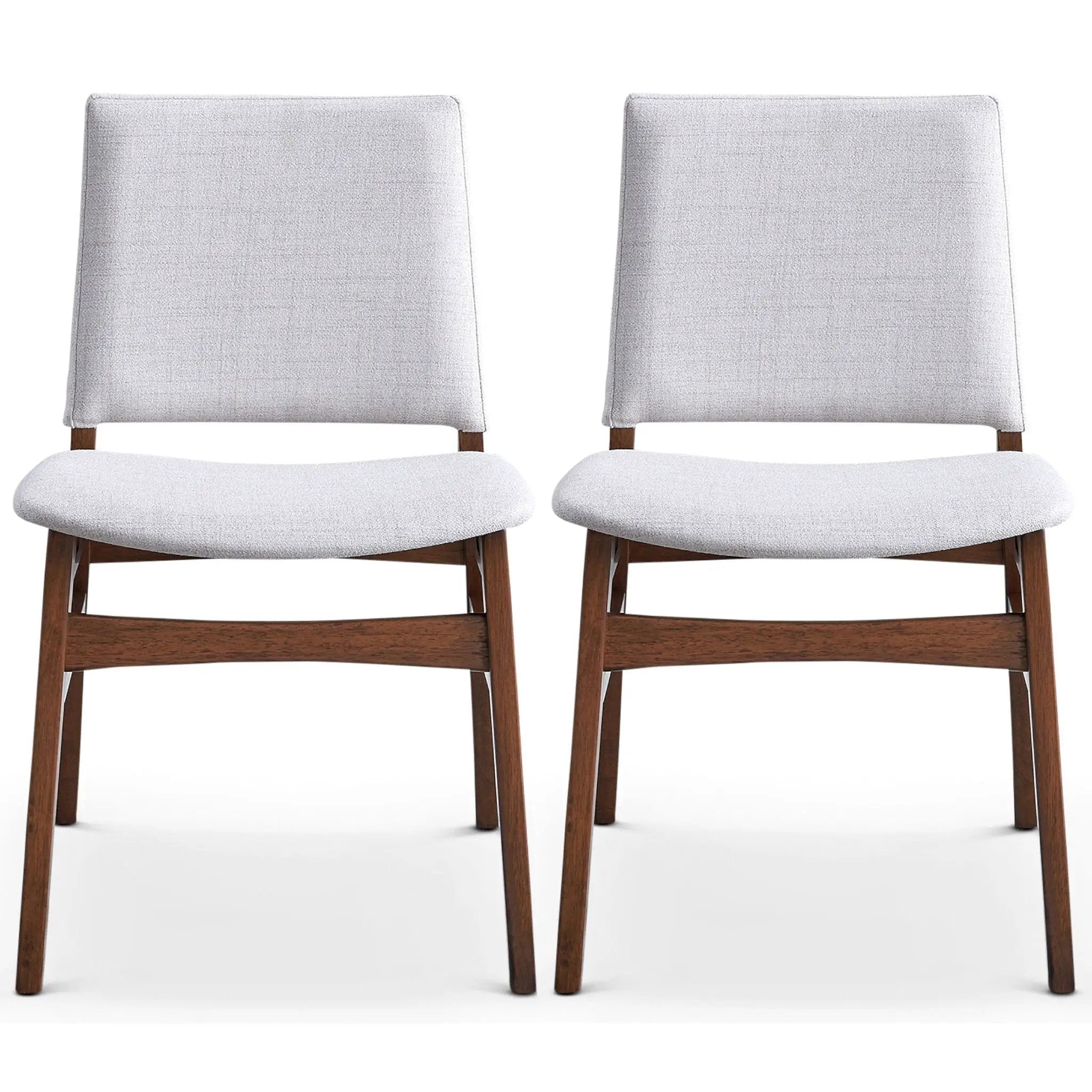 Gusto - Dining Chair (Set of 2) - Brown / Light Gray by Unique Piece Furniture
