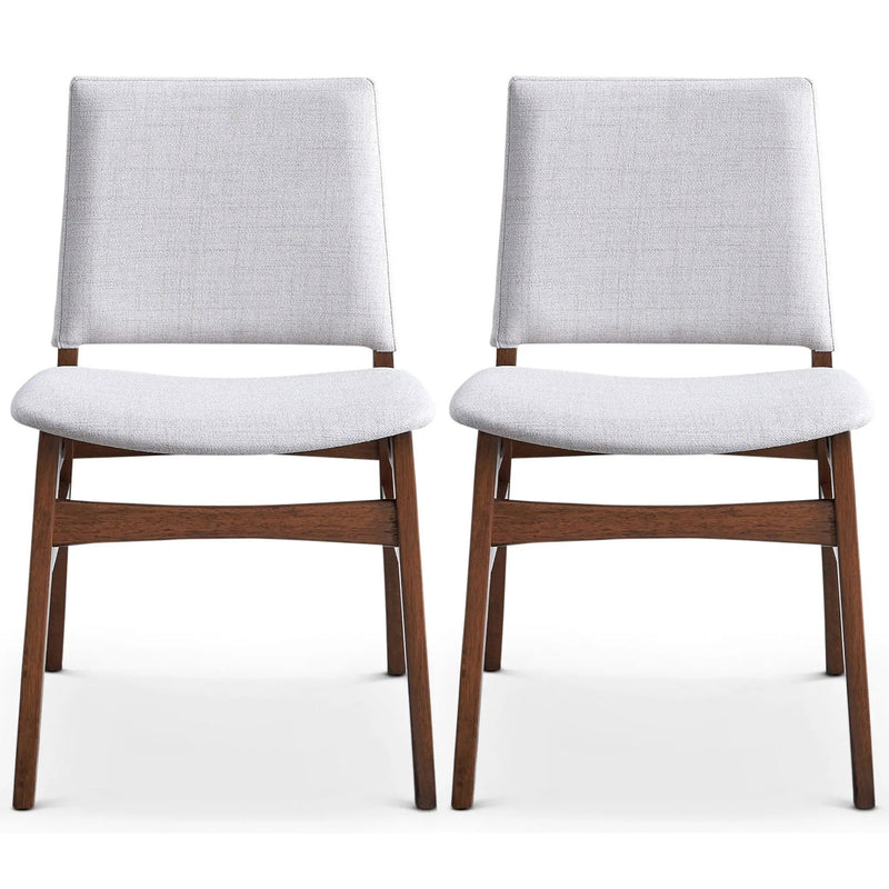 Gusto - Dining Chair (Set of 2) - Brown / Light Gray by Unique Piece Furniture