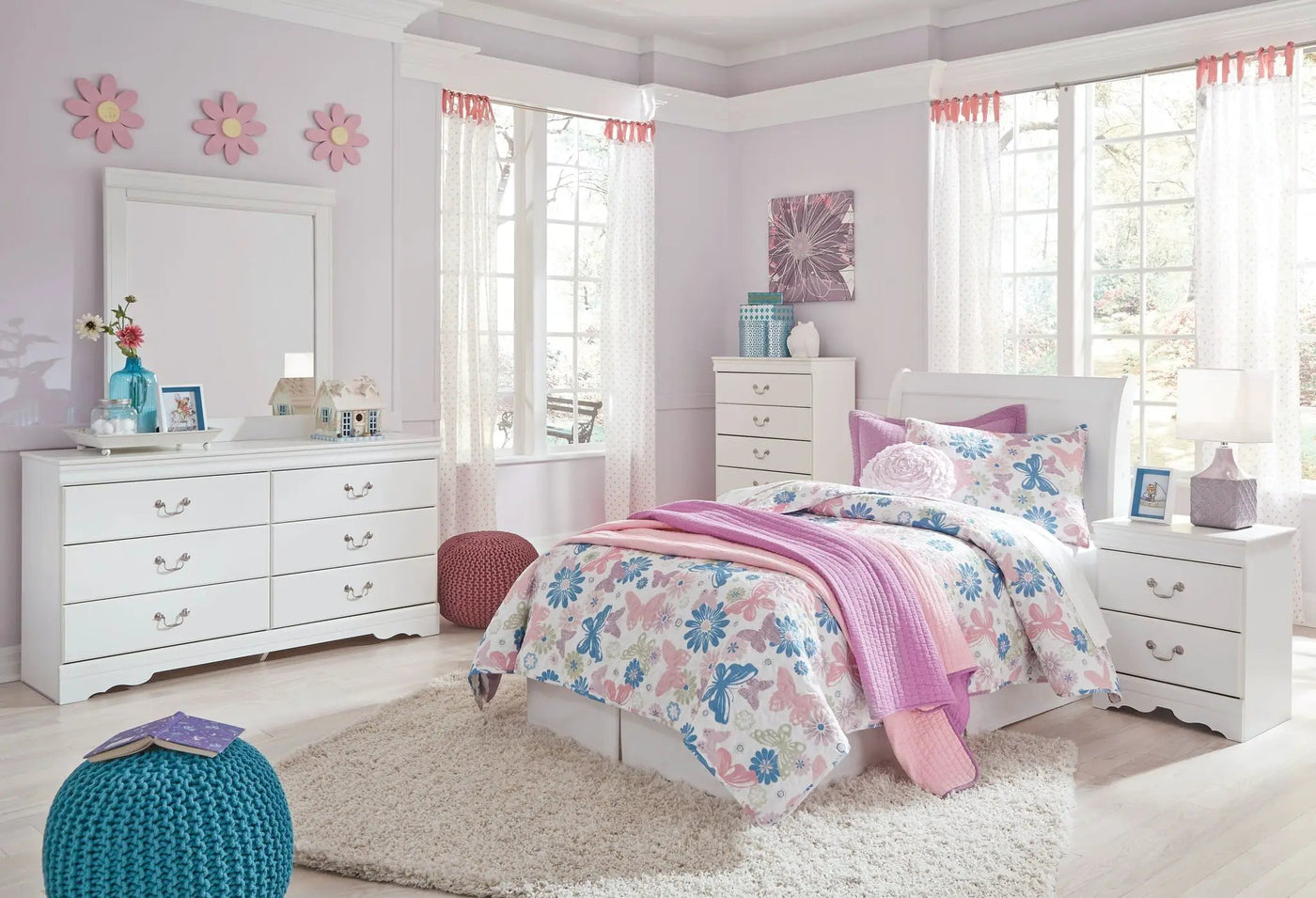 Anarasia - Sleigh Headboard With Bolt On Bed Frame by Unique Piece Furniture