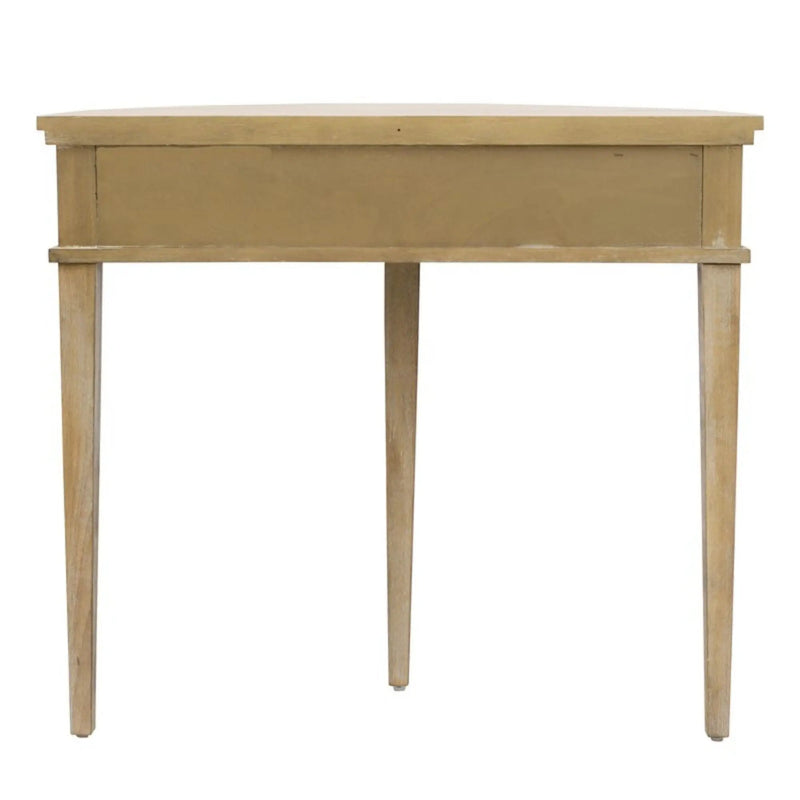 Vintage Inspired Storage Console Table With Fluted Doors by HouseOfZazla