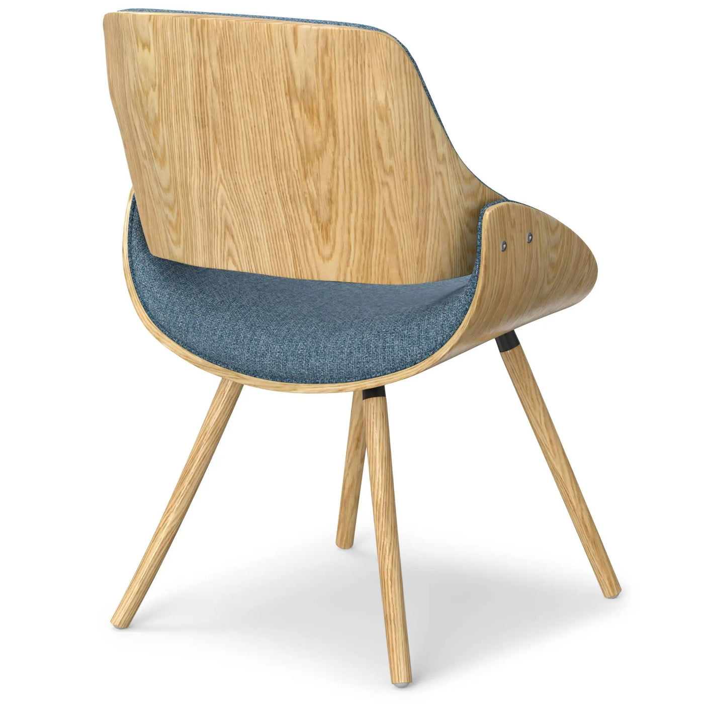 Malden - Bentwood Dining Chair With Wood Back by HouseOfZazla