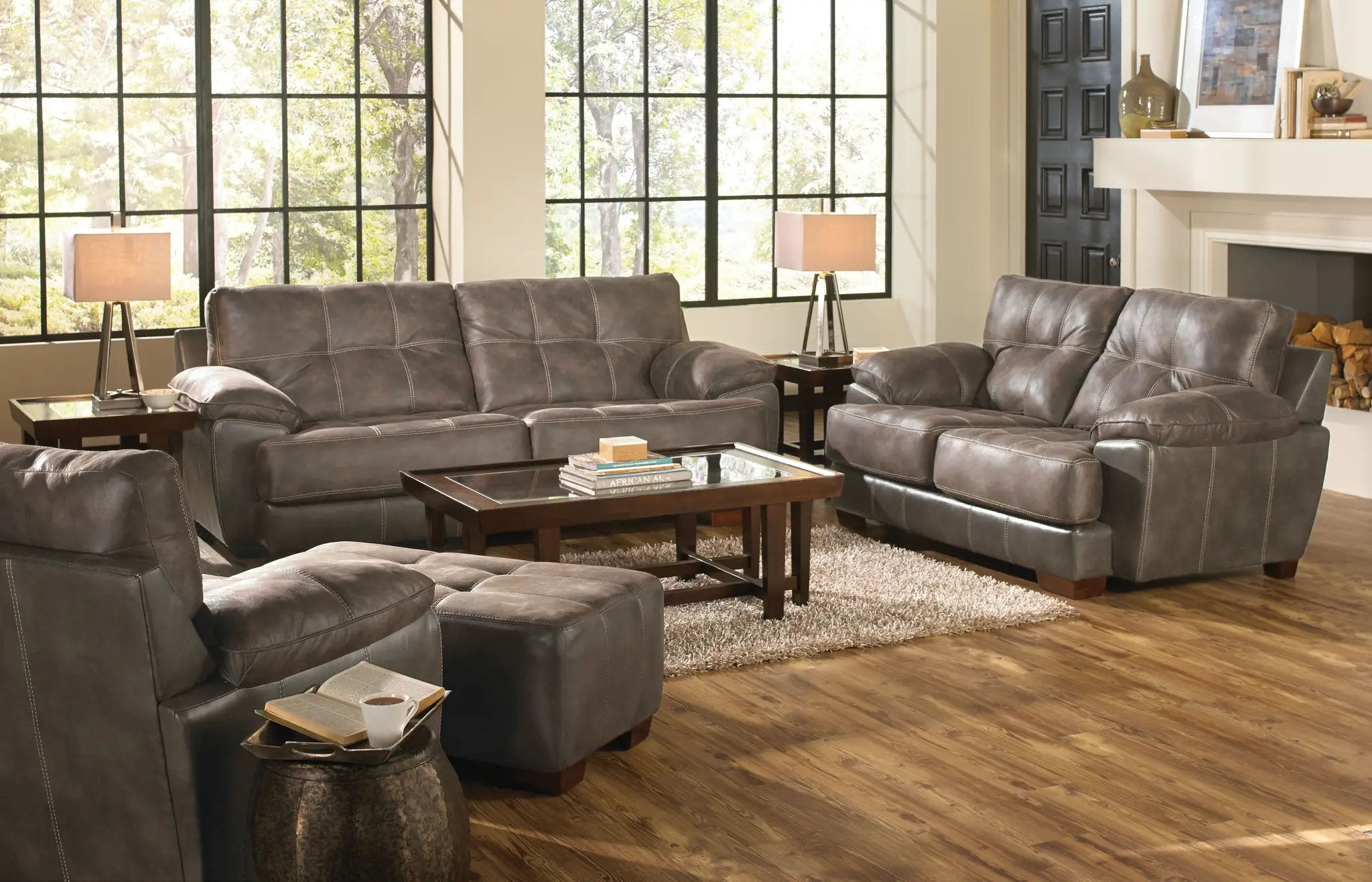 Drummond - Ottoman by Unique Piece Furniture