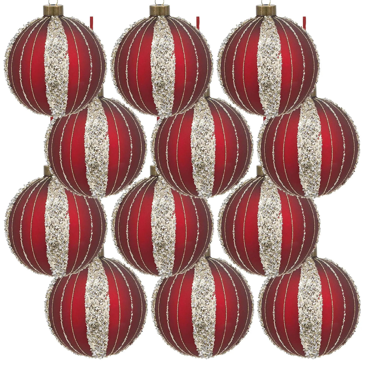 Christmas Ball Ornaments Tree Ornaments For Holiday Party Decorations by HouseOfZazla