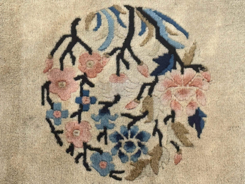 Chinese Peking Rug 2x3, Small Chinese Wool Carpet by Jewel Rugs