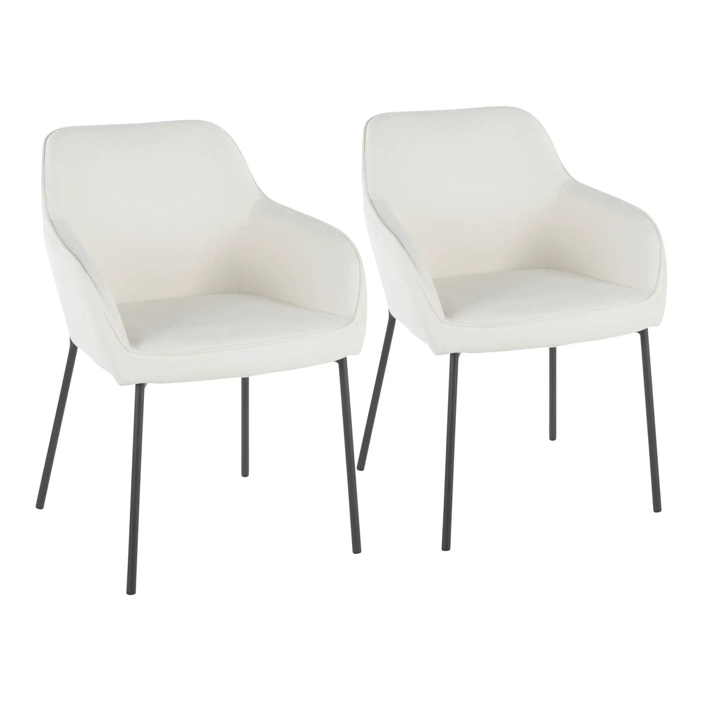 Daniella - Contemporary, Dining Chair (Set of 2) by HouseOfZazla