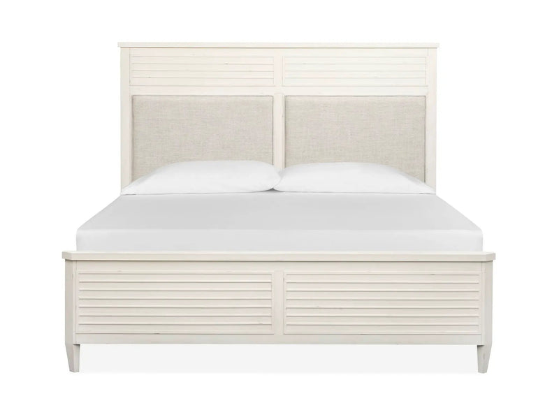 Echo Isles - Upholstered Panel Bed by Unique Piece Furniture