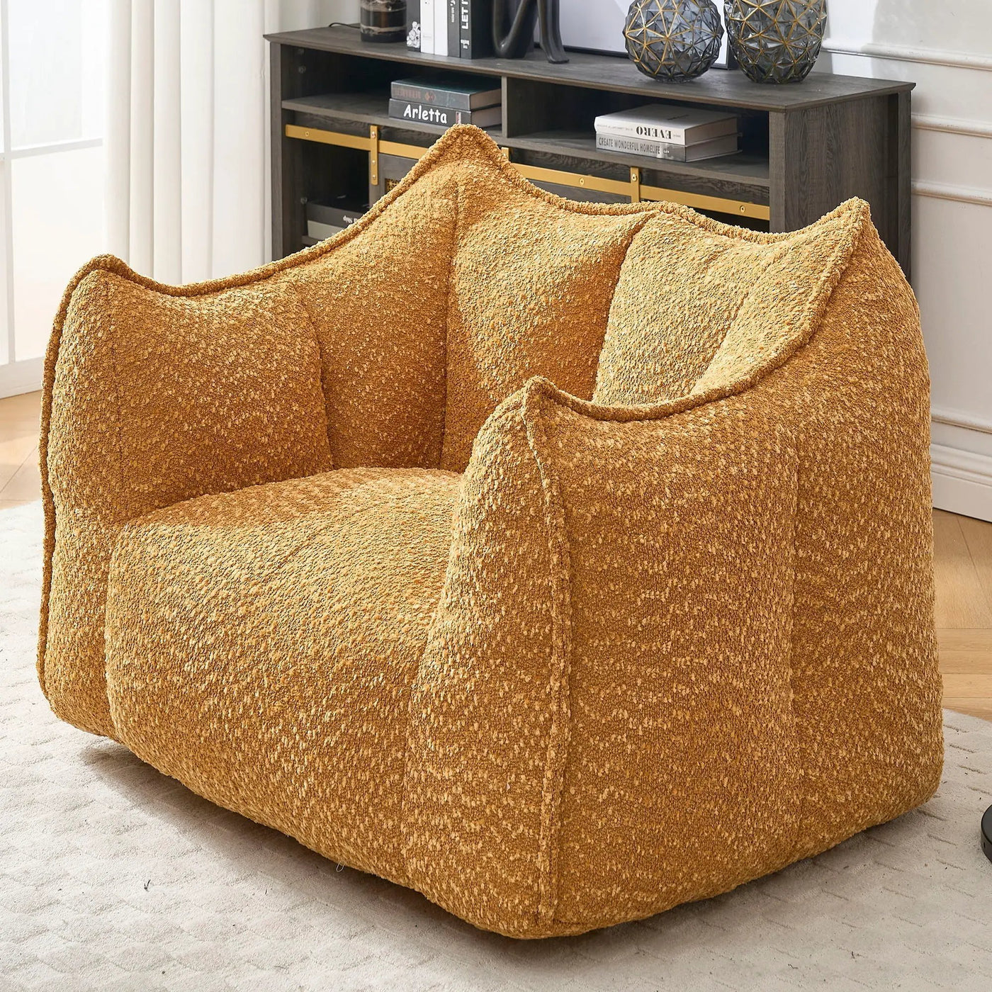 Comfortable Chenille Sofa Chairs With Highly Resilient Foam by HouseOfZazla