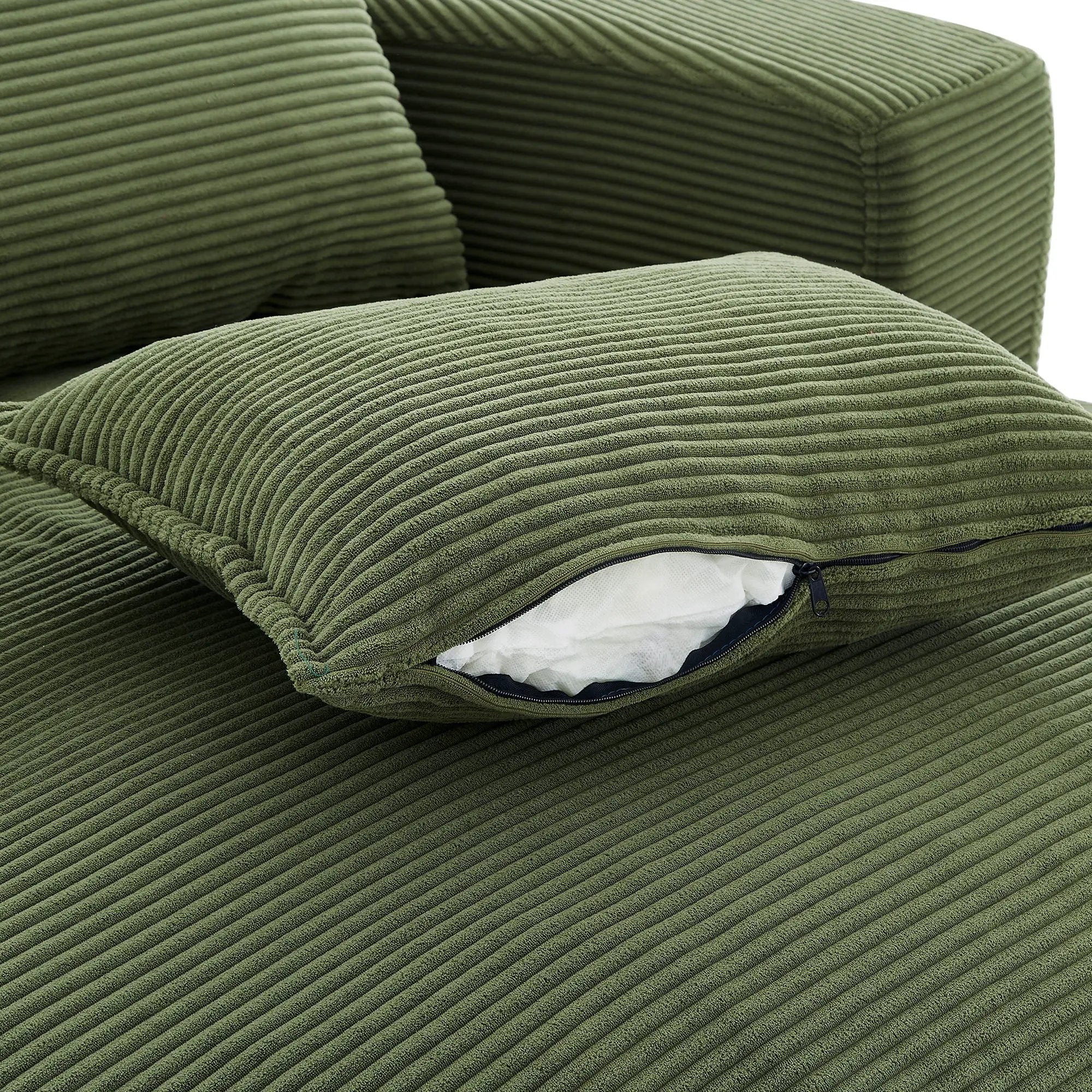 360° Swivel Accent Barrel Chair With Dual Layer Cushion And 3 Removable Pillows by HouseOfZazla