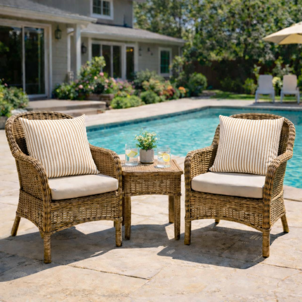 4 Pack Outdoor Pillow Covers - 18x18 Inch by HouseOfZazla