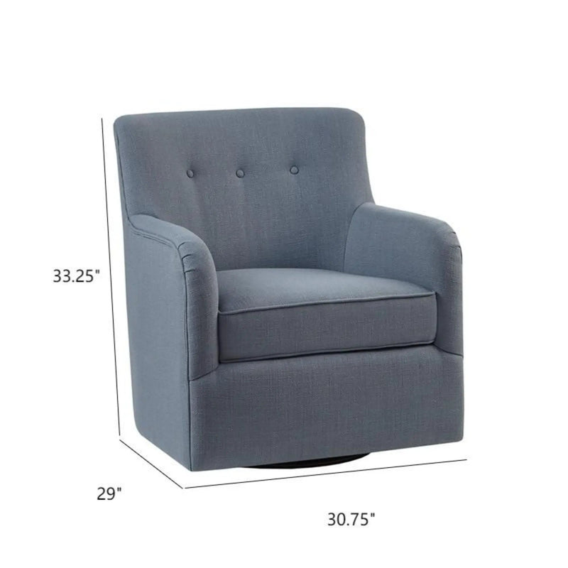 Adele - Swivel Chair With Button Tufted Back by Unique Piece Furniture