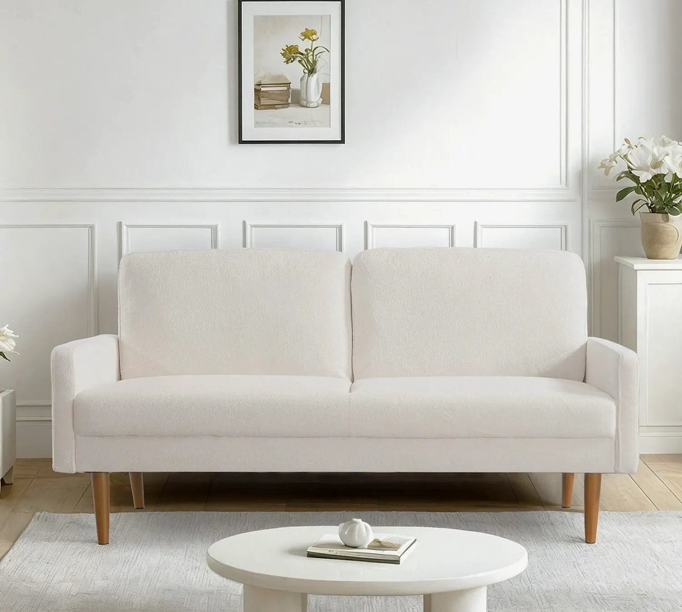 Sofa, European Style With Sleek Design, Modern & Vintage Flair, Upholstered 3 Seater Couch by Unique Piece Furniture