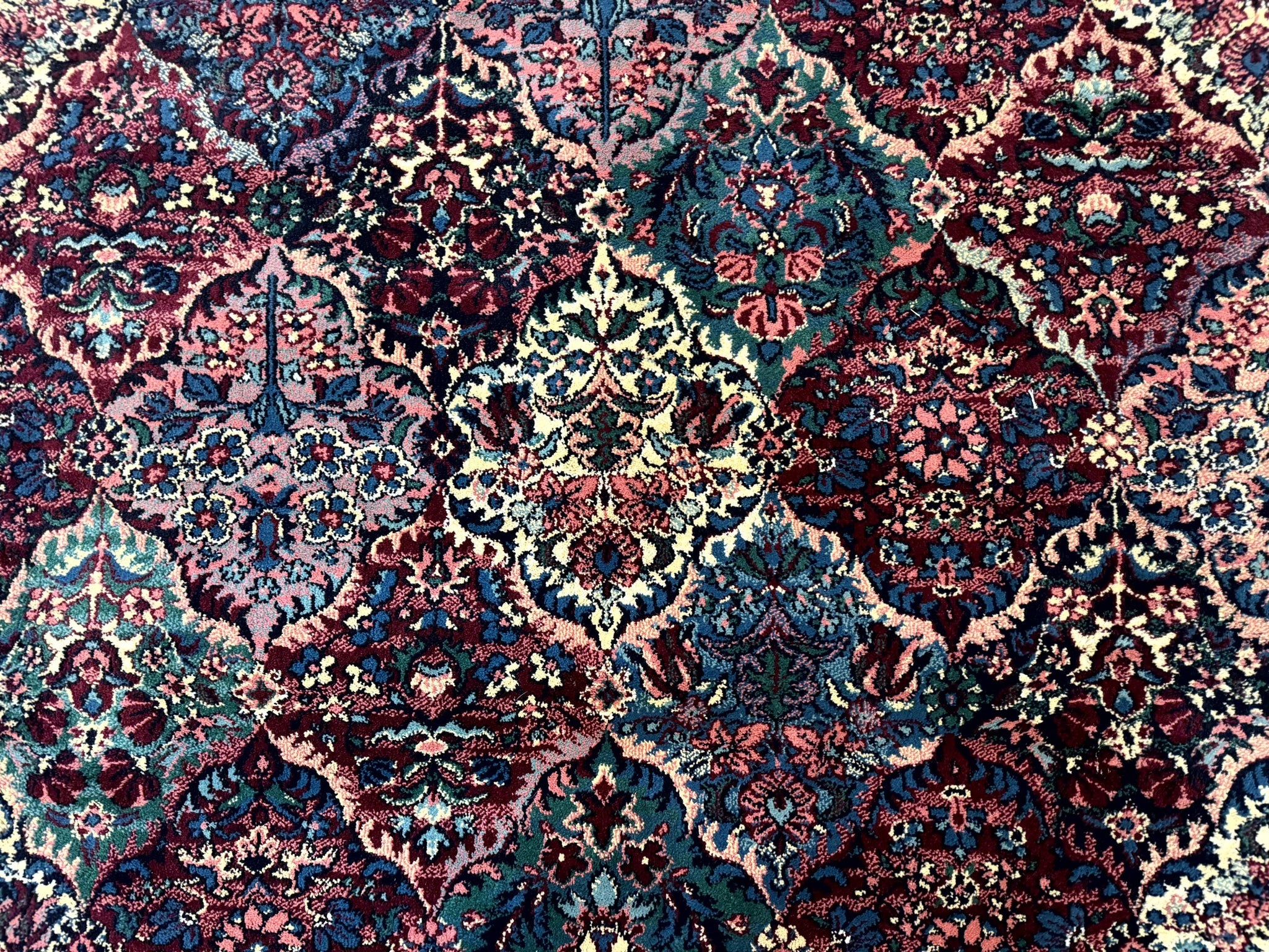 Multicolor Panel Kirman Rug 8x11 by Jewel Rugs