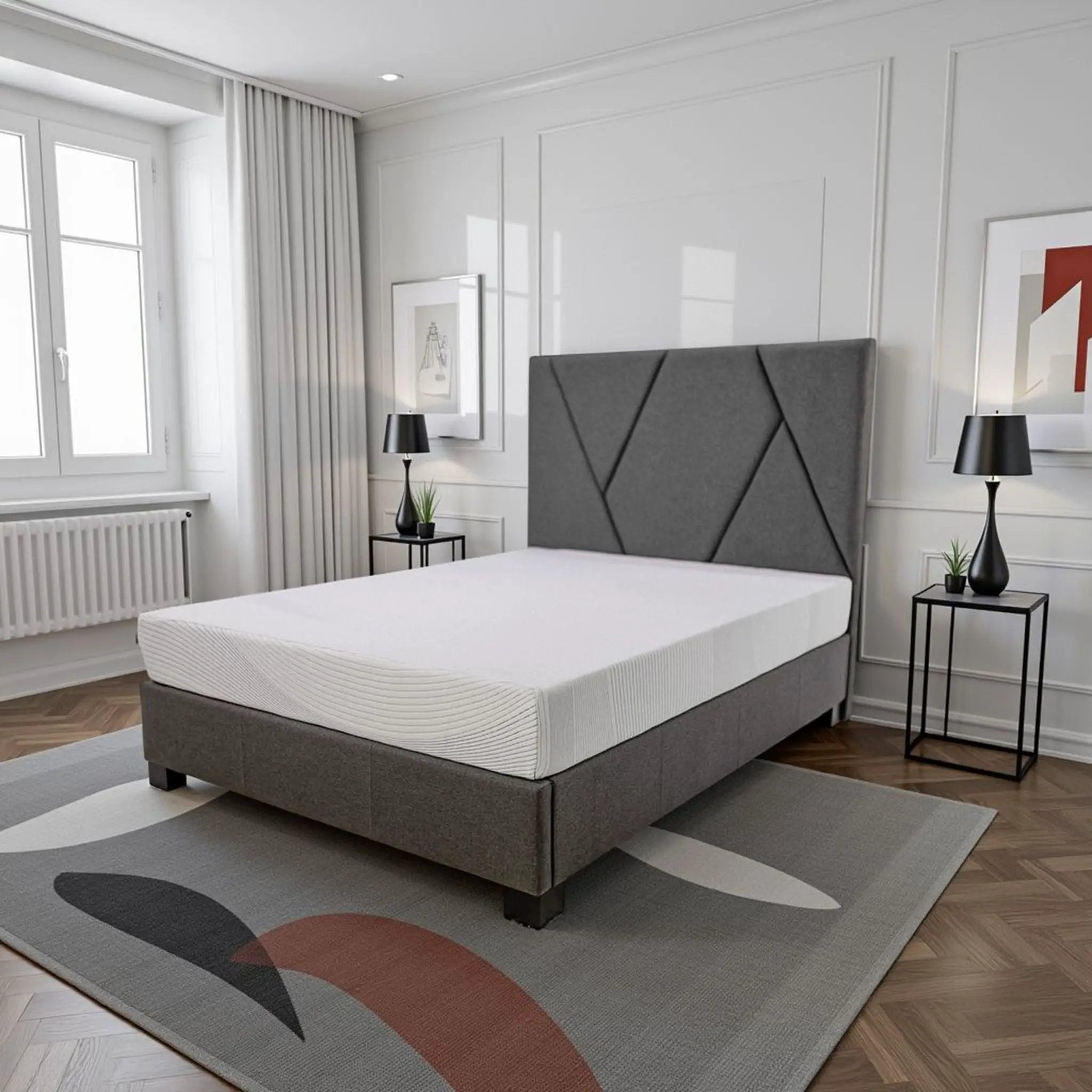 Regen - 8" Cooling Copper Infused Memory Foam Mattress by HouseOfZazla