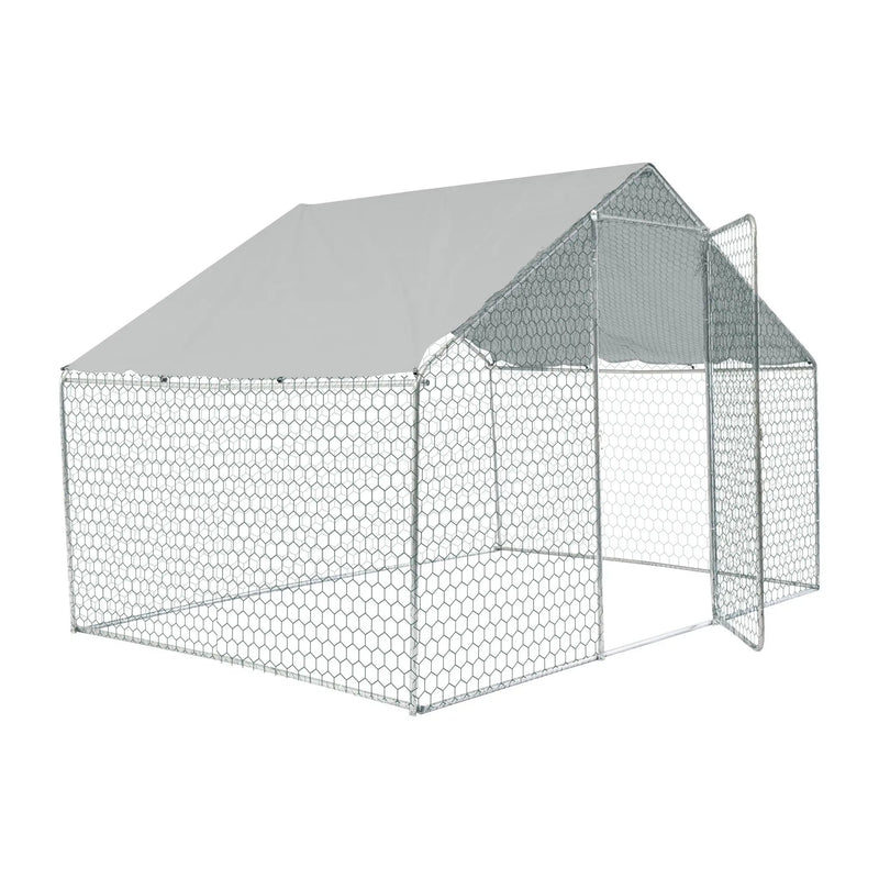 Outdoor Chicken Coop Metal Big Space by HouseOfZazla