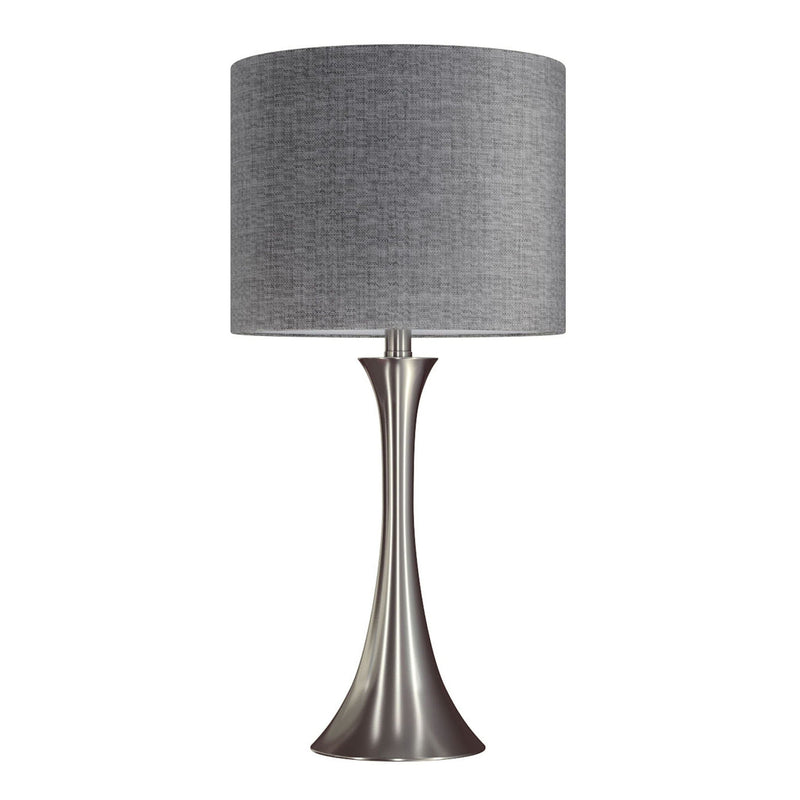 Lenuxe - Contemporary Semi Gloss Table Lamp (Set of 2) by HouseOfZazla