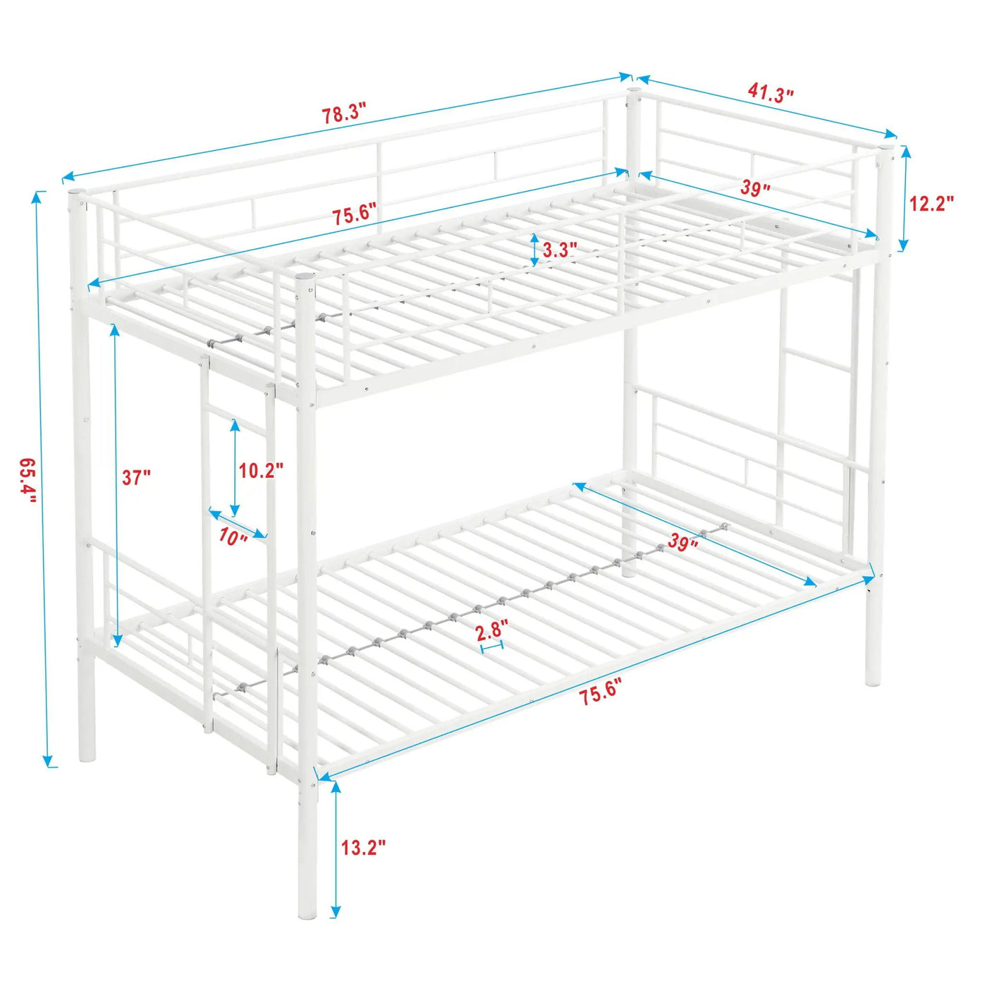 Bunk Bed With Trundle by Unique Piece Furniture