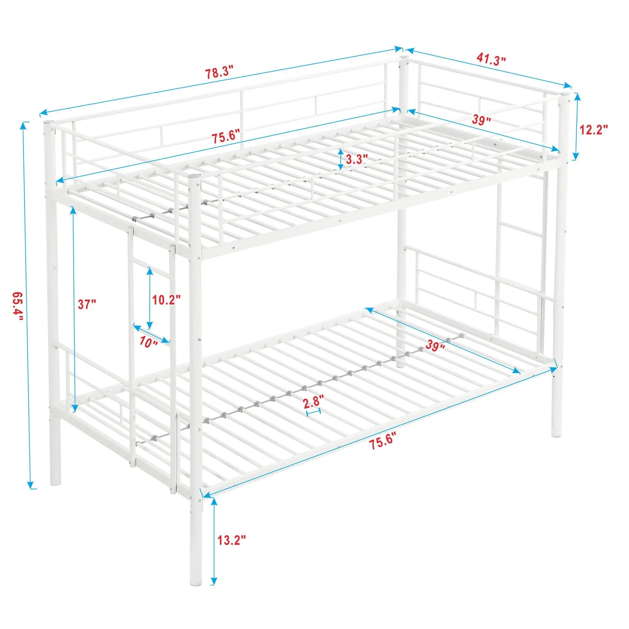 Bunk Bed With Trundle by Unique Piece Furniture