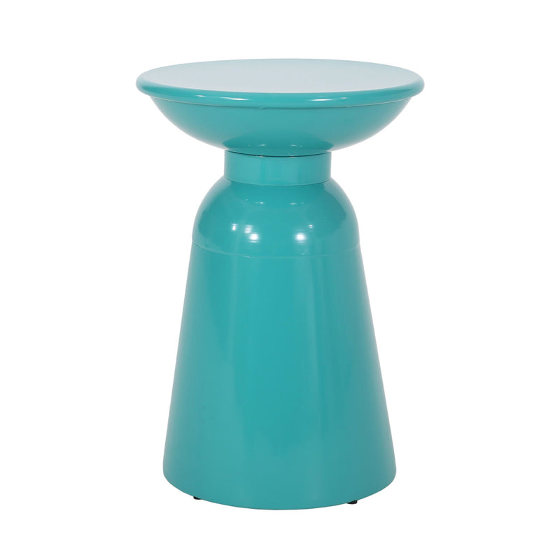 Serenita Outdoor Side Tables With Flared Design (Set of 2) by HouseOfZazla