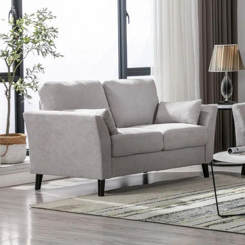 Damian - Woven Fabric Loveseat by Unique Piece Furniture