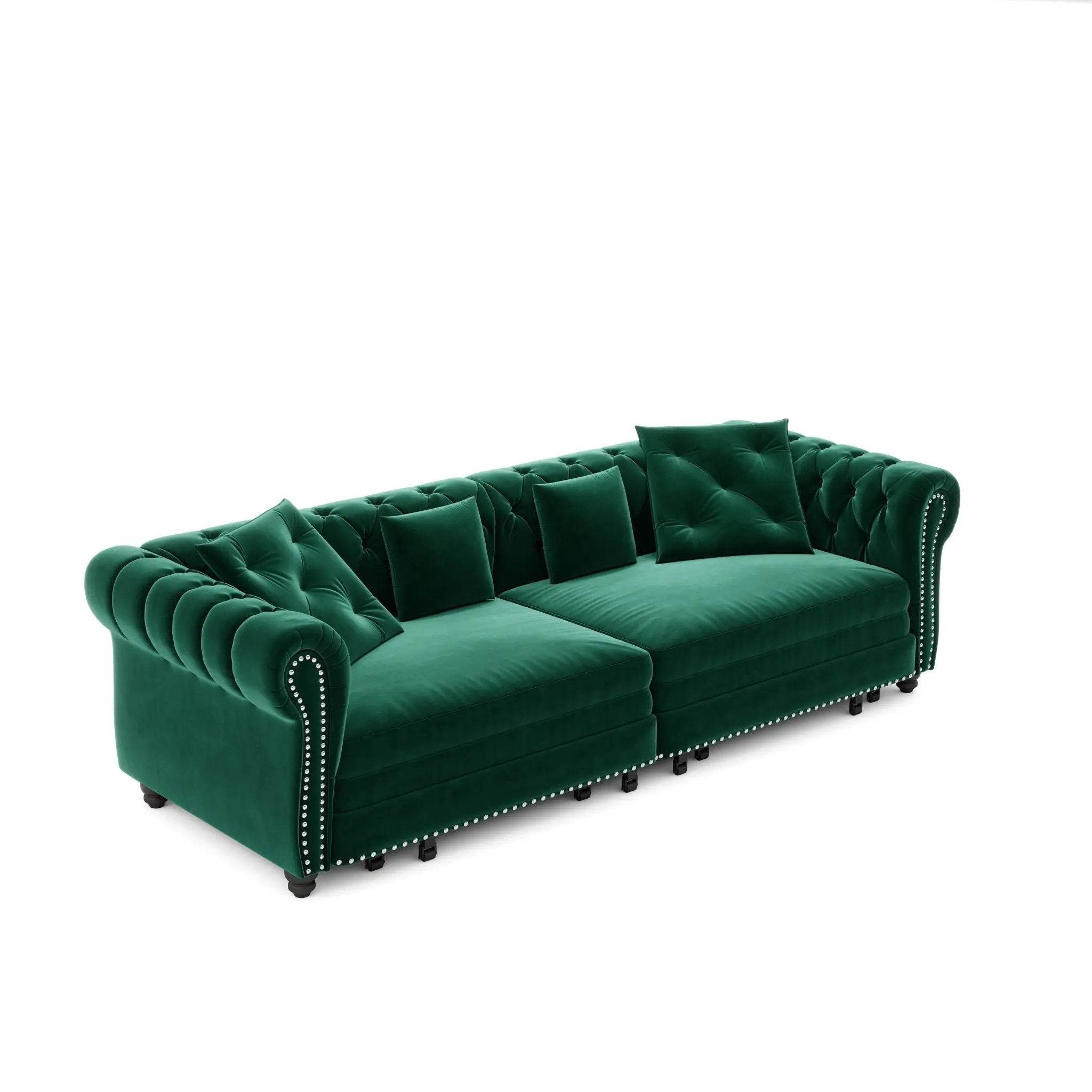 3 In 1 Pull Out Sofa Bed With Movable Ottoman by HouseOfZazla