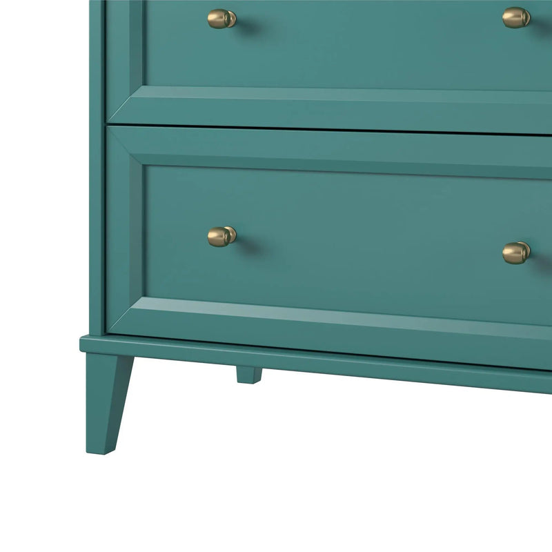 Monticello - 6 Drawer Dresser - Green by Unique Piece Furniture
