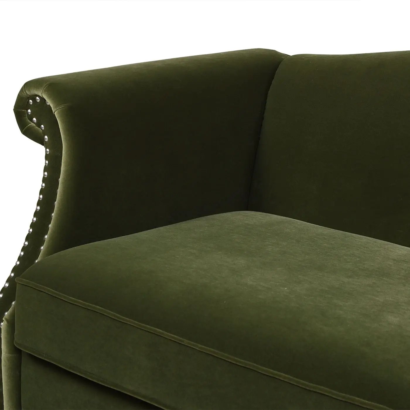 Elaine - Camel Back Small Space Sofa by HouseOfZazla