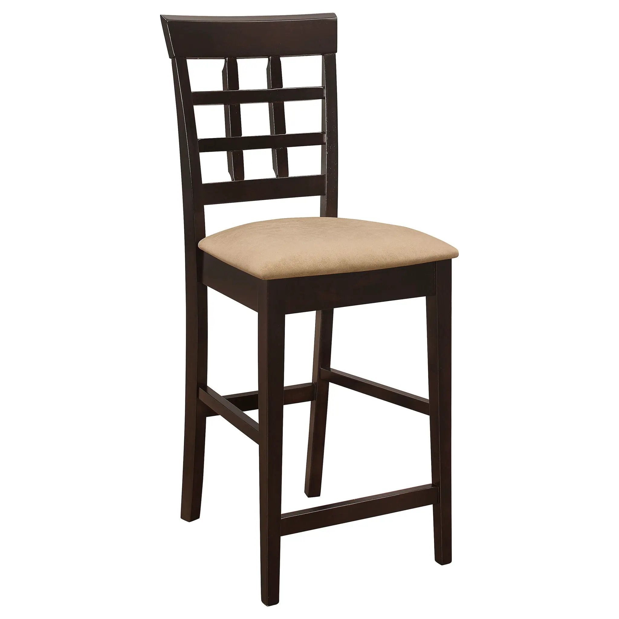 Gabriel 7-piece Square Counter Height Dining Set Cappuccino by Unique Piece Furniture