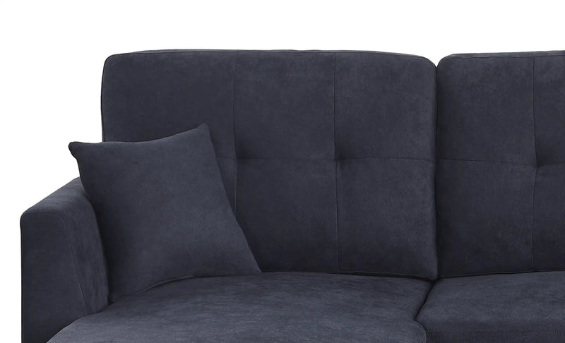 Sectional Sofa Bed - Dark Blue by Unique Piece Furniture
