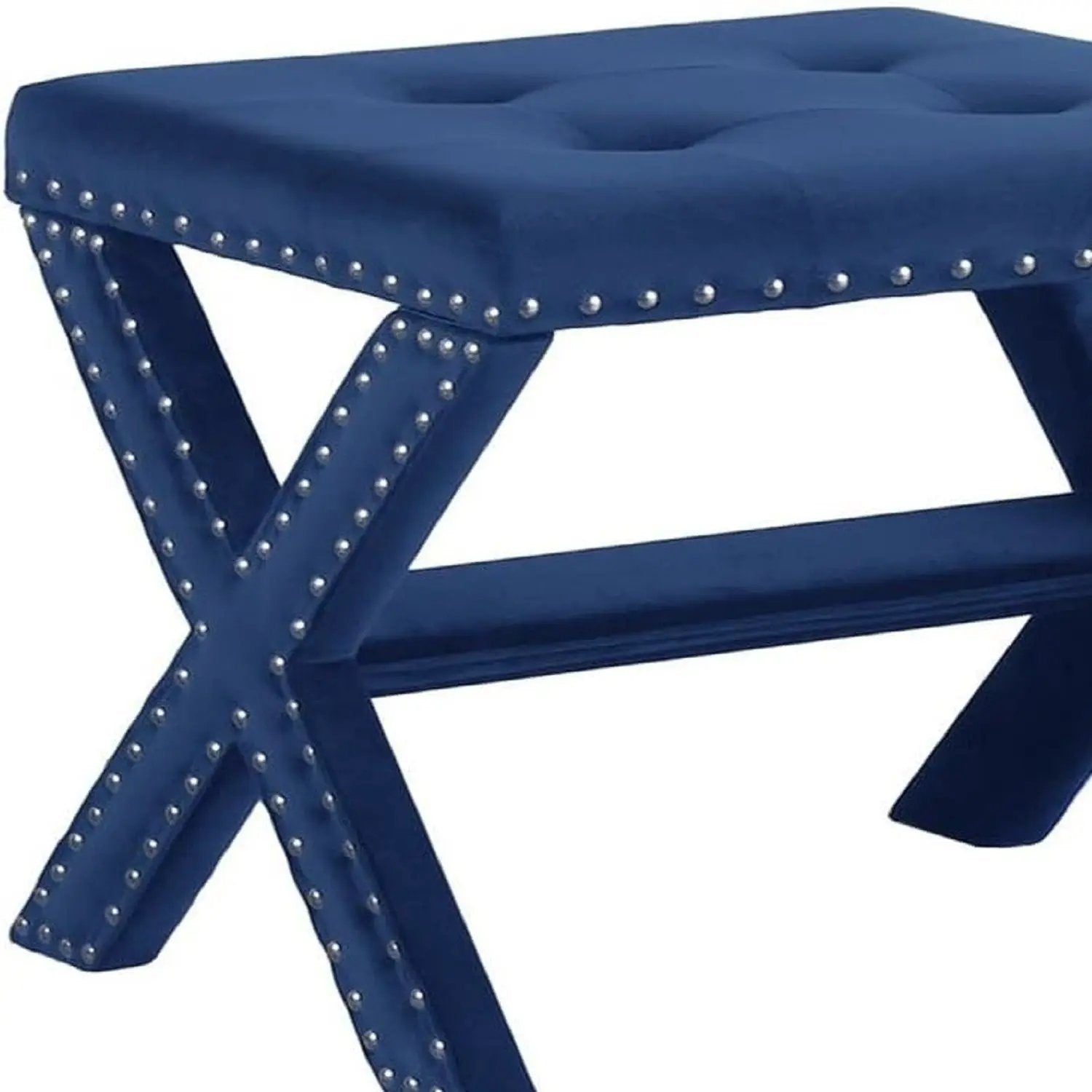 Upholstered Accent Bench With Nailhead Trim by Unique Piece Furniture