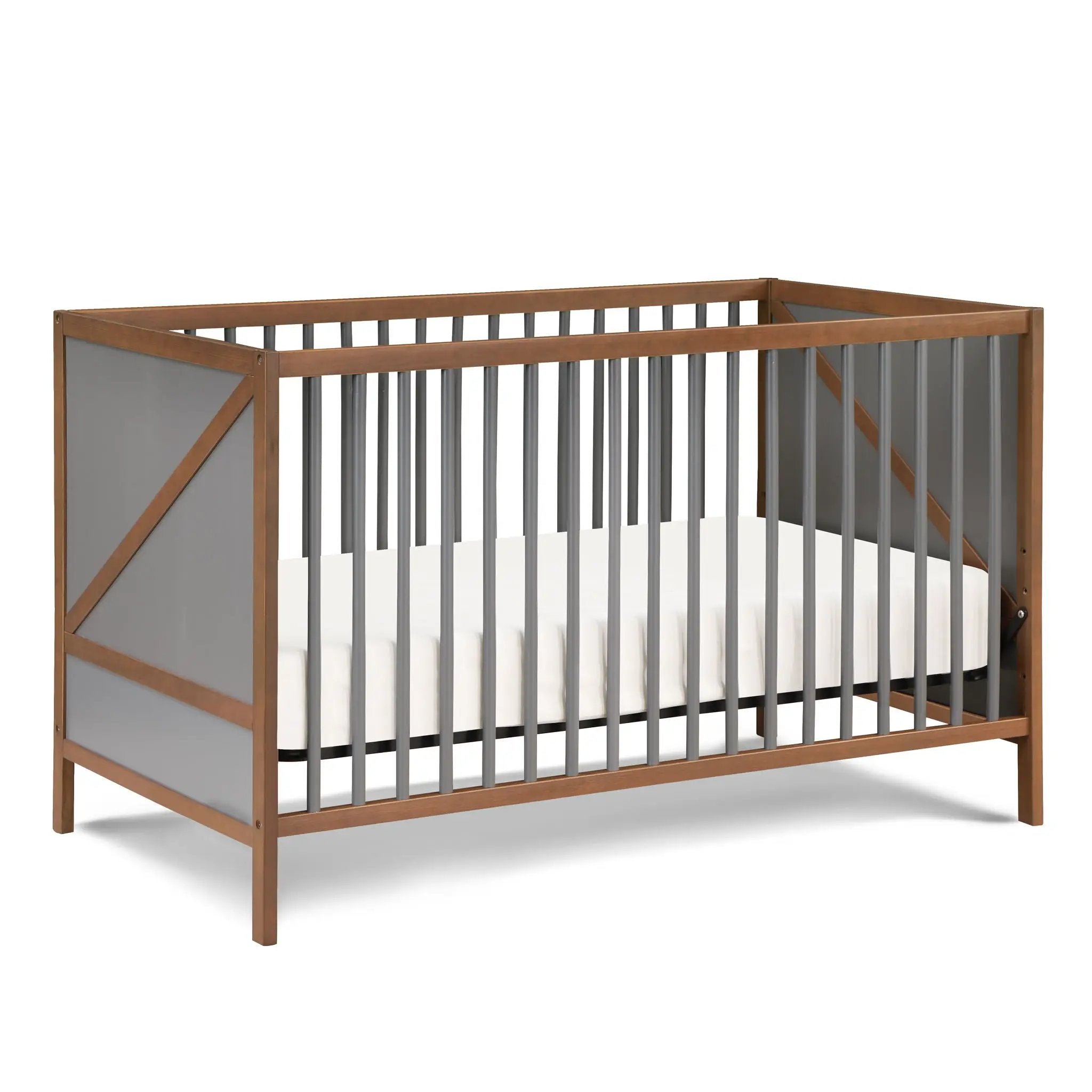 Pixie Zen - 3-in-1 Crib - Walnut by HouseOfZazla