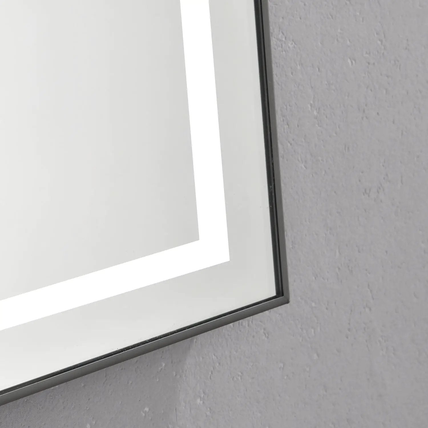 LED Bathroom Mirror with Front and Backlight by HouseOfZazla
