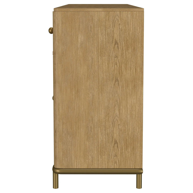 Arini 2-drawer Cane Door Dining Sideboard Server Sand Wash by Unique Piece Furniture