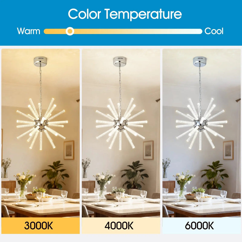 24-Light Bubble Pillar Chandelier by HouseOfZazla