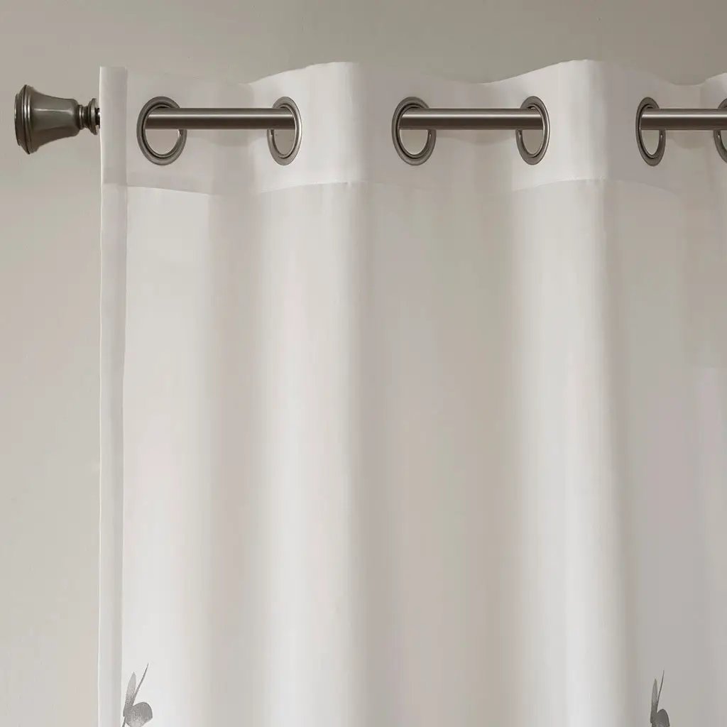 Burnout Printed Curtain Panel by HouseOfZazla