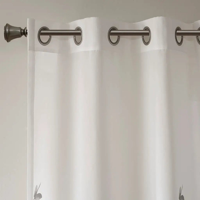 Burnout Printed Curtain Panel by HouseOfZazla