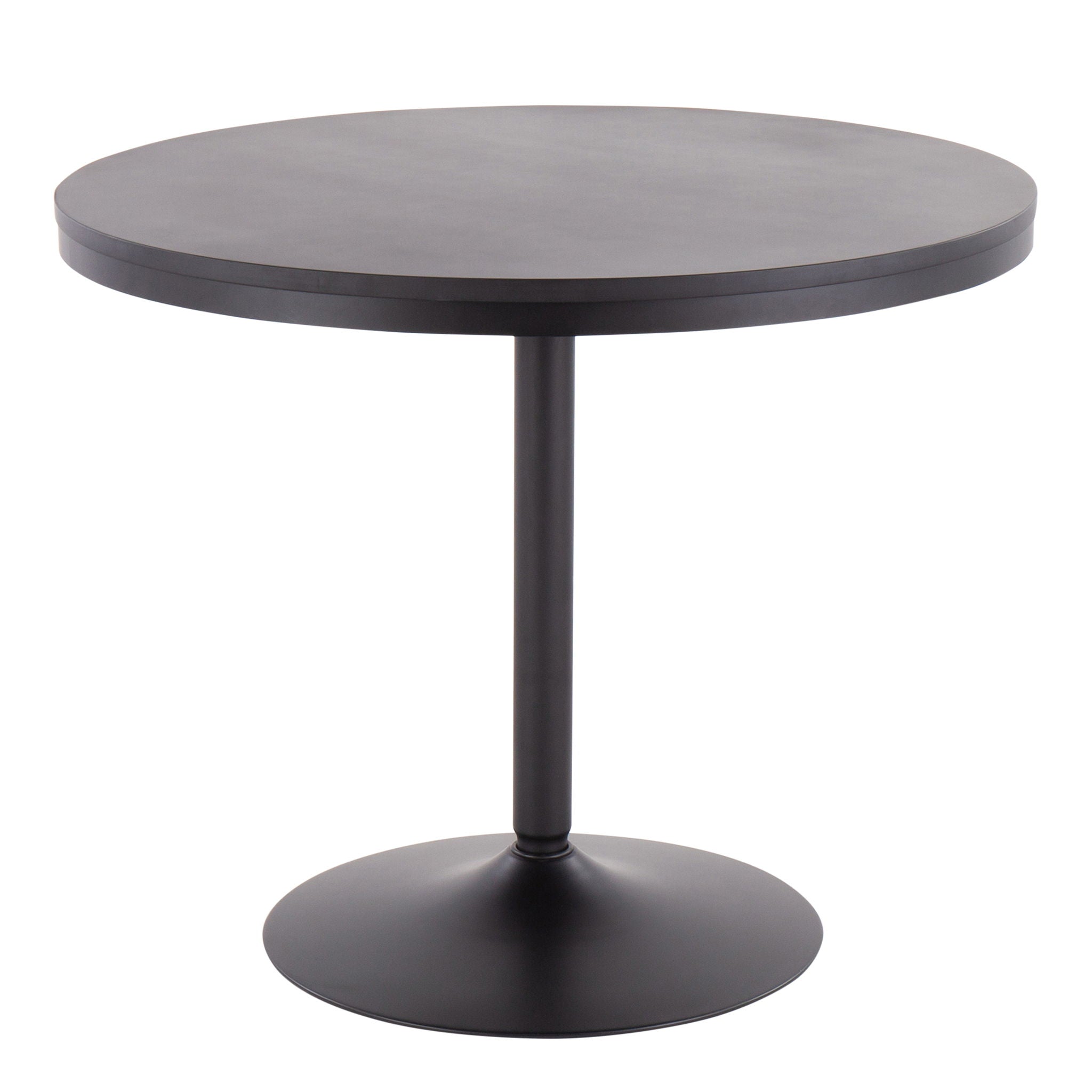 Dakota Winston - 5 Piece Contemporary Dining Set - Black / Brown / Dark Walnut by HouseOfZazla